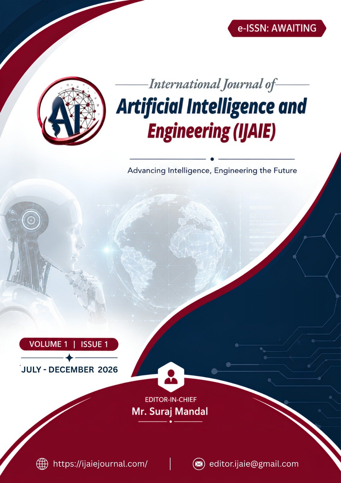 					View IJAIE: Vol 1, Issue 1, July-December 2026
				